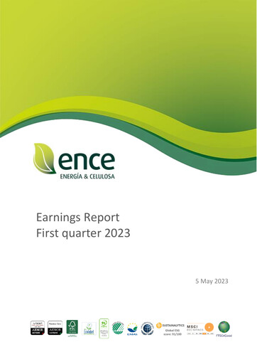 Thumbnail ENCE Energía y Celulosa Quarterly Report 2023-q1