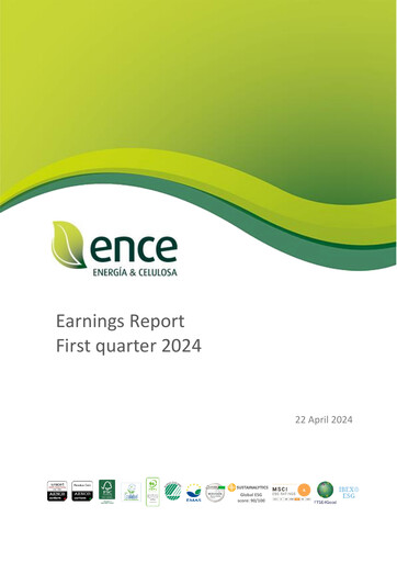 Thumbnail ENCE Energía y Celulosa Quarterly Report 2024-q1