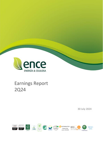Thumbnail ENCE Energía y Celulosa Quarterly Report 2024-q2