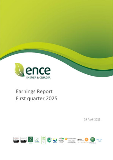 Thumbnail ENCE Energía y Celulosa Quarterly Report 2025-q1