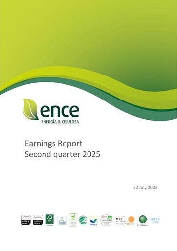 Thumbnail ENCE Energía y Celulosa Quarterly Report 2025-q2