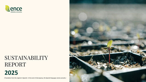 Vorschaubild ENCE Energía y Celulosa Nachhaltigkeitsbericht 2025