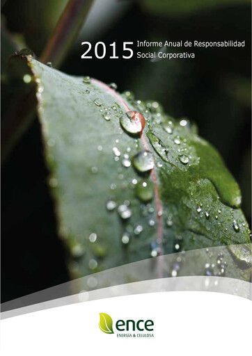 Thumbnail ENCE Energía y Celulosa Sustainability Report 2015