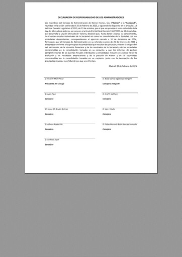 Thumbnail Neinor Homes Financial Report 2024