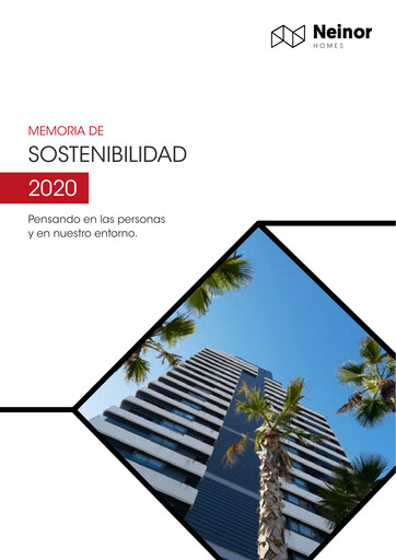 Thumbnail Neinor Homes Sustainability Report 2020