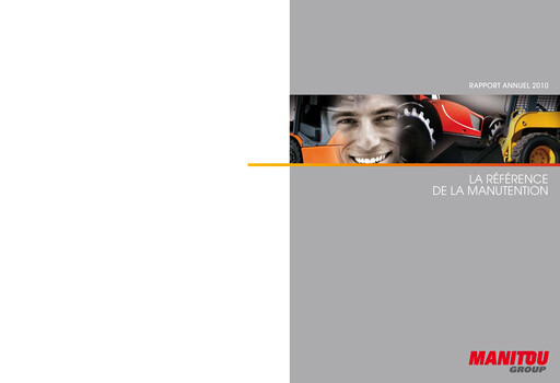 Thumbnail Manitou Group
 Annual Report 2010