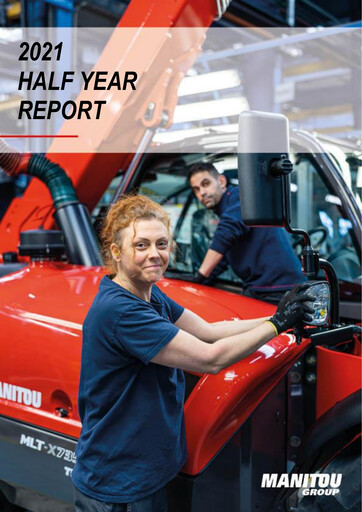 Thumbnail Manitou Group
 Half-year Report 2021