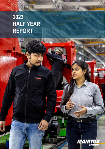 Thumbnail Manitou Group
 Half-year Report 2023