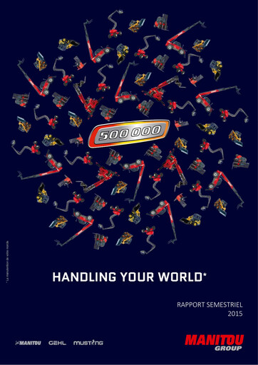 Thumbnail Manitou Group
 Half-year Report 2015