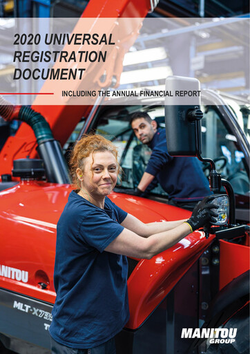 Thumbnail Manitou Group
 Universal Registration Document 2020