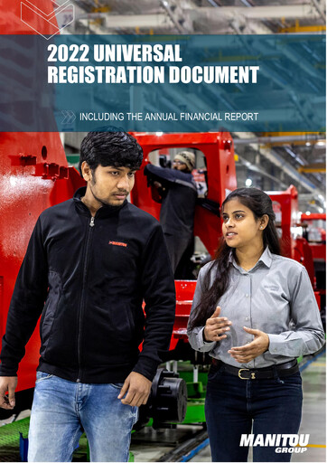 Thumbnail Manitou Group
 Universal Registration Document 2022