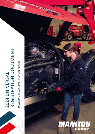 Thumbnail Manitou Group
 Universal Registration Document 2024