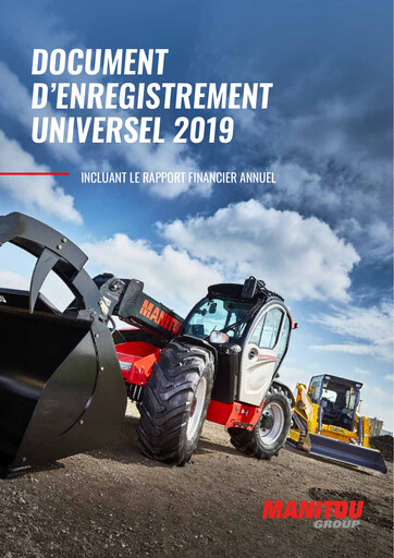 Thumbnail Manitou Group
 Universal Registration Document 2019