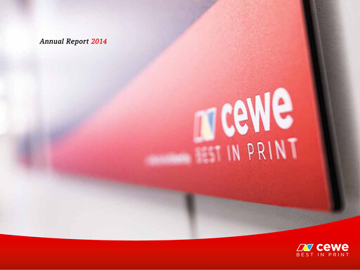 Thumbnail CEWE Annual Report 2014