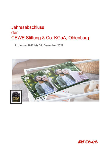 Thumbnail CEWE Financial Statement 2022