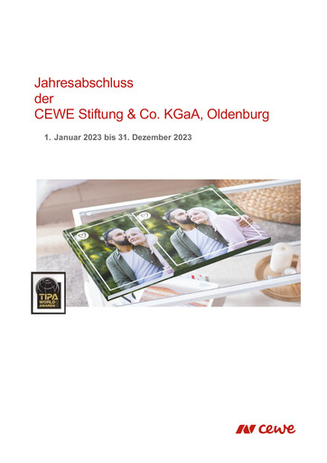 Thumbnail CEWE Financial Statement 2023