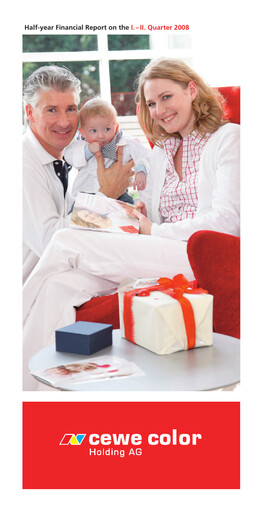 Thumbnail CEWE Half-year Report 2008-h1