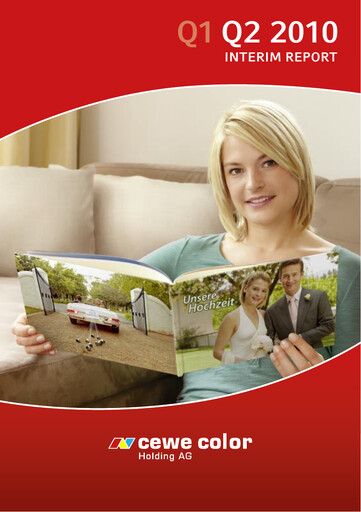 Thumbnail CEWE Half-year Report 2010-h1