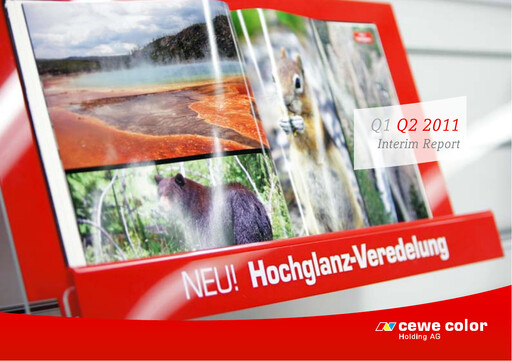 Thumbnail CEWE Half-year Report 2011-h1