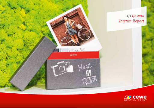Miniature CEWE Rapport semestriel 2016-h1
