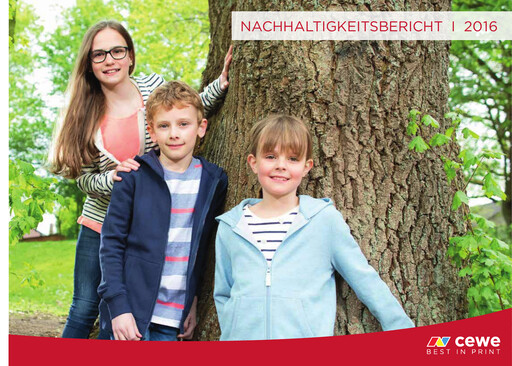 Vorschaubild CEWE Nachhaltigkeitsbericht 2016