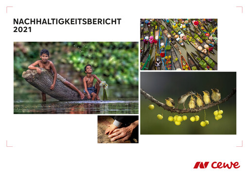 Vorschaubild CEWE Nachhaltigkeitsbericht 2021