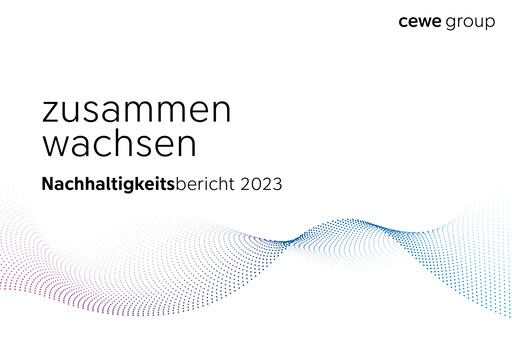 Vorschaubild CEWE Nachhaltigkeitsbericht 2023