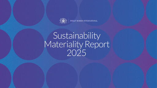 Thumbnail Philip Morris International Sustainability Report 2025