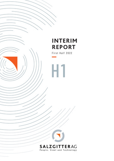 Miniature Salzgitter Rapport semestriel 2022-h1