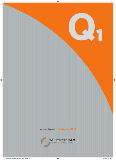 Miniature Salzgitter Rapport trimestriel 2011-q1