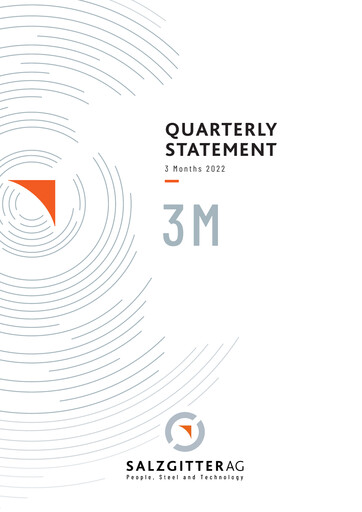 Miniature Salzgitter Rapport trimestriel 2022-q1