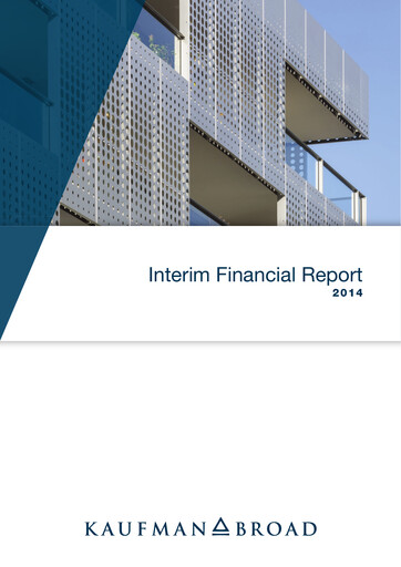 Thumbnail Kaufman & Broad Half-year Report 2014-h1