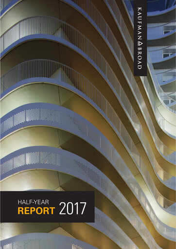 Thumbnail Kaufman & Broad Half-year Report 2017-h1