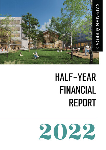 Thumbnail Kaufman & Broad Half-year Report 2022-h1