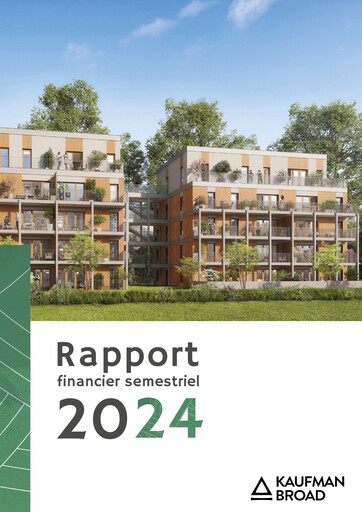 Thumbnail Kaufman & Broad Half-year Report 2024-h1