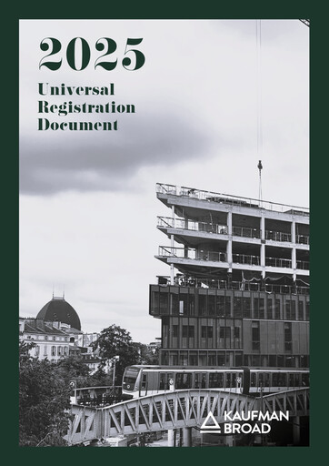 Thumbnail Kaufman & Broad Universal Registration Document 2025