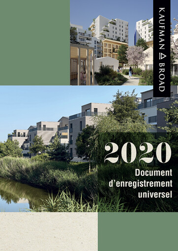 Thumbnail Kaufman & Broad Universal Registration Document 2020