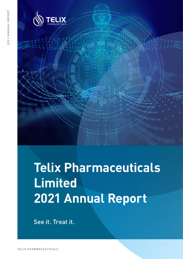 Thumbnail Telix Pharmaceuticals Annual Report 2021