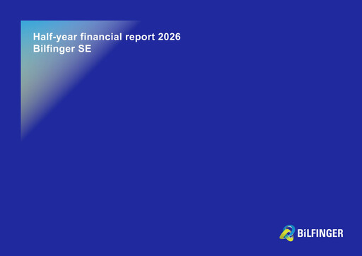 Thumbnail Bilfinger Financial Report 2026-h1