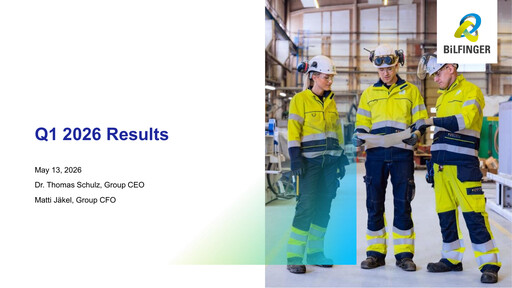 Thumbnail Bilfinger Quarterly Report 2026-q1