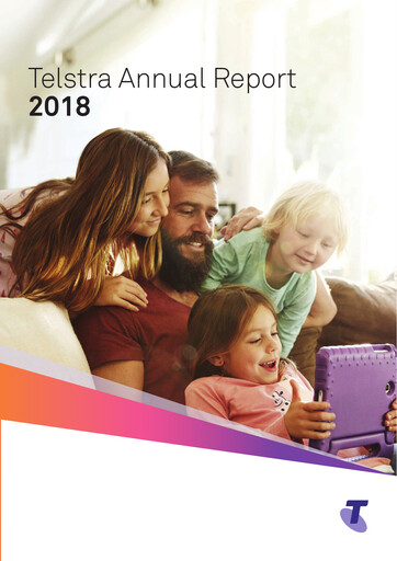 Thumbnail Telstra Annual Report 2018