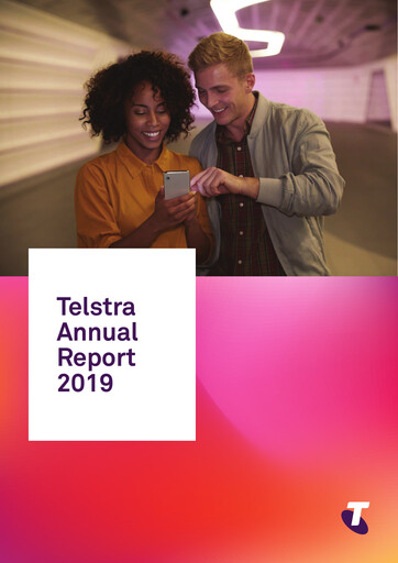 Thumbnail Telstra Annual Report 2019