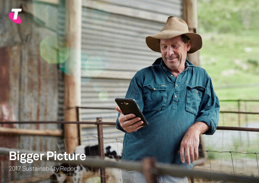 Thumbnail Telstra Sustainability Report 2017