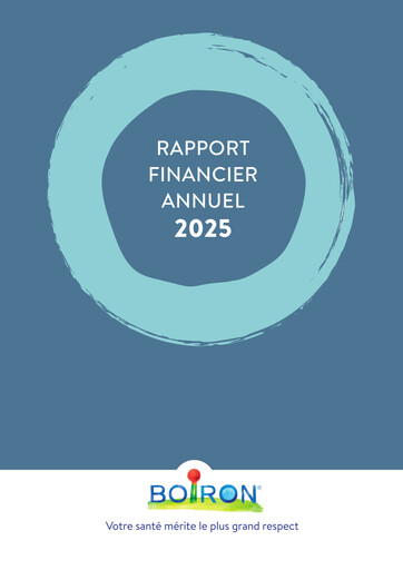 Thumbnail Boiron Financial Report 2025
