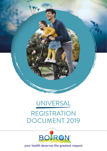 Thumbnail Boiron Universal Registration Document 2019