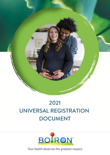 Thumbnail Boiron Universal Registration Document 2021