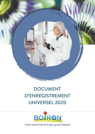 Thumbnail Boiron Universal Registration Document 2020