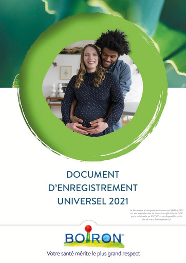 Thumbnail Boiron Universal Registration Document 2021
