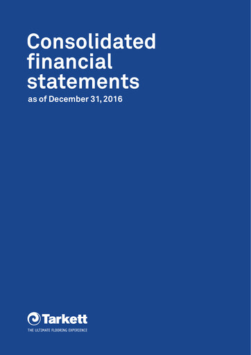 Thumbnail Tarkett Financial Statement 2016