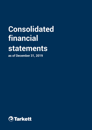 Thumbnail Tarkett Financial Statement 2019